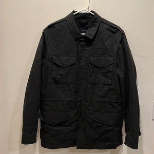 all saints long cargo jacket